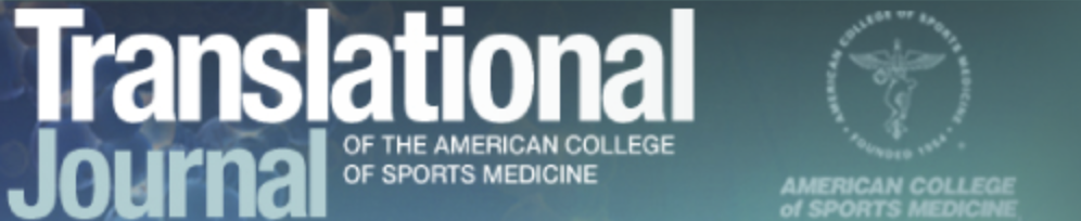 Translational Journal of the American College of Sports Medicine logo